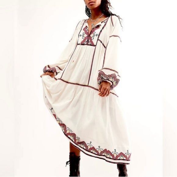 Free People Sweet Escape Midi Dress NWT - Picture 7 of 9